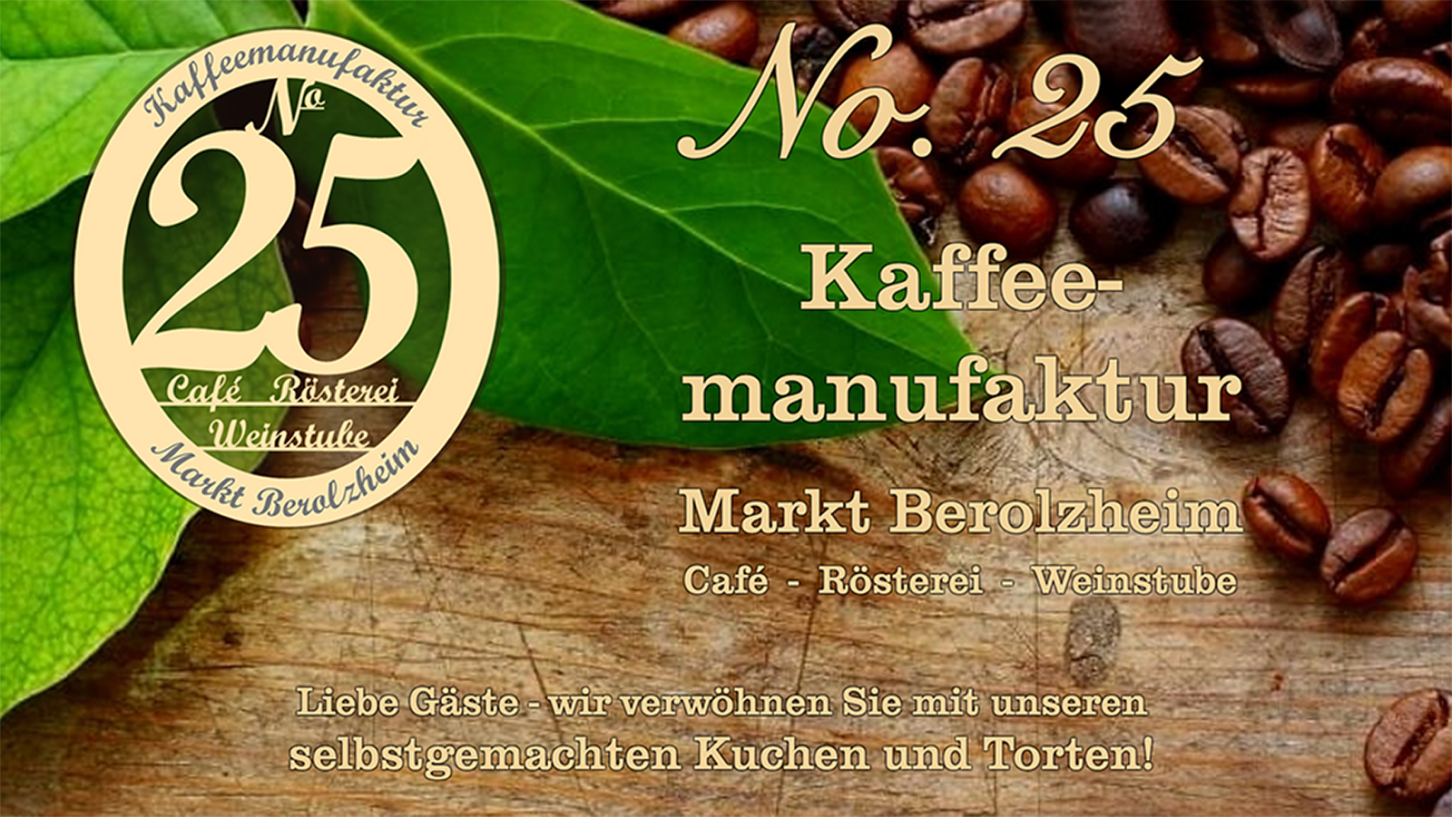 Kaffeemanufaktur No. 25